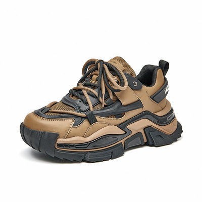 BeauToday Chunky Sole Solid Color Sneakers for Women BEAU TODAY