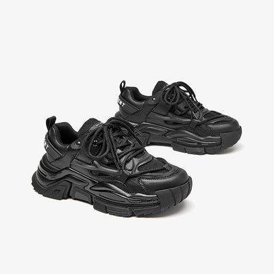 BeauToday Chunky Sole Solid Color Sneakers for Women BEAU TODAY