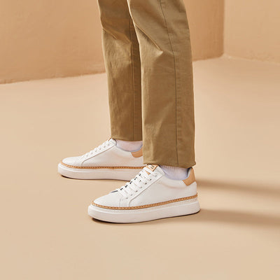 BeauToday Mixed Color Flat Sneakers for Men BEAU TODAY