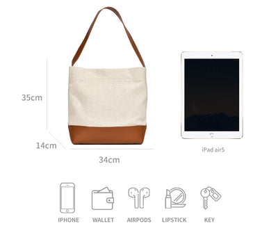 BeauToday Mixed Color Tote Bags for Women BEAU TODAY