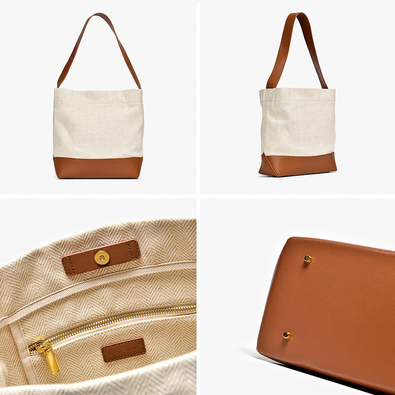 BeauToday Mixed Color Tote Bags for Women BEAU TODAY