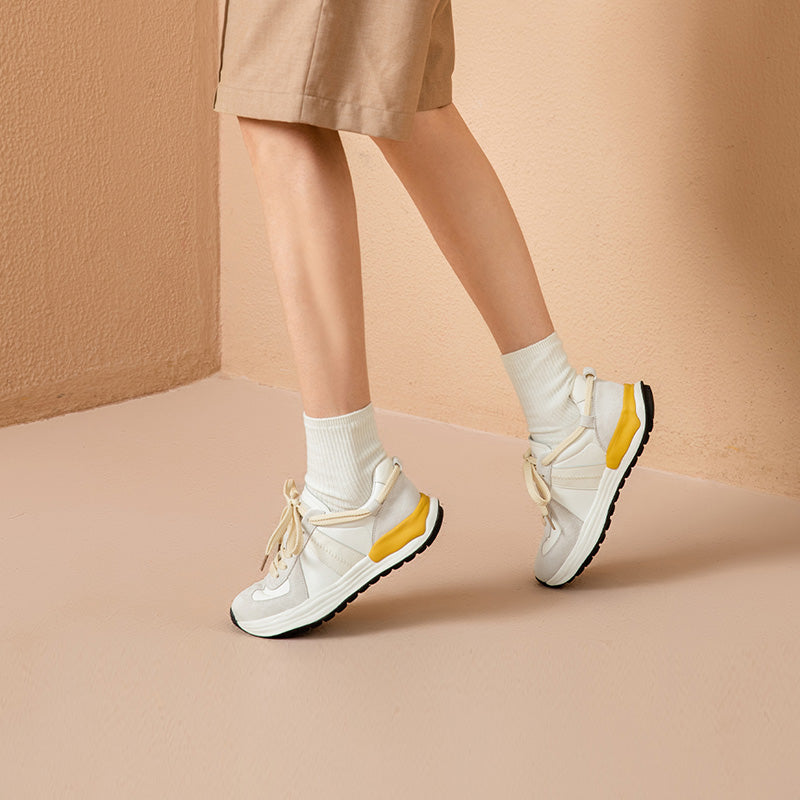 BeauToday Mixed Colors Sneakers for Women BEAU TODAY