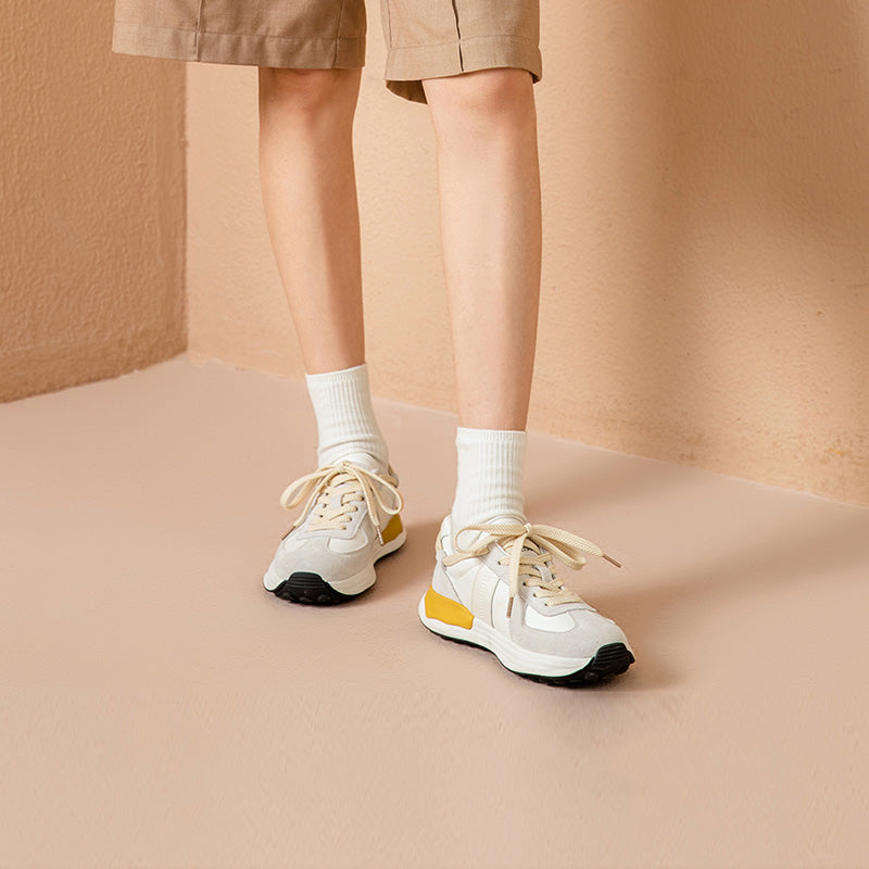 BeauToday Mixed Colors Sneakers for Women BEAU TODAY