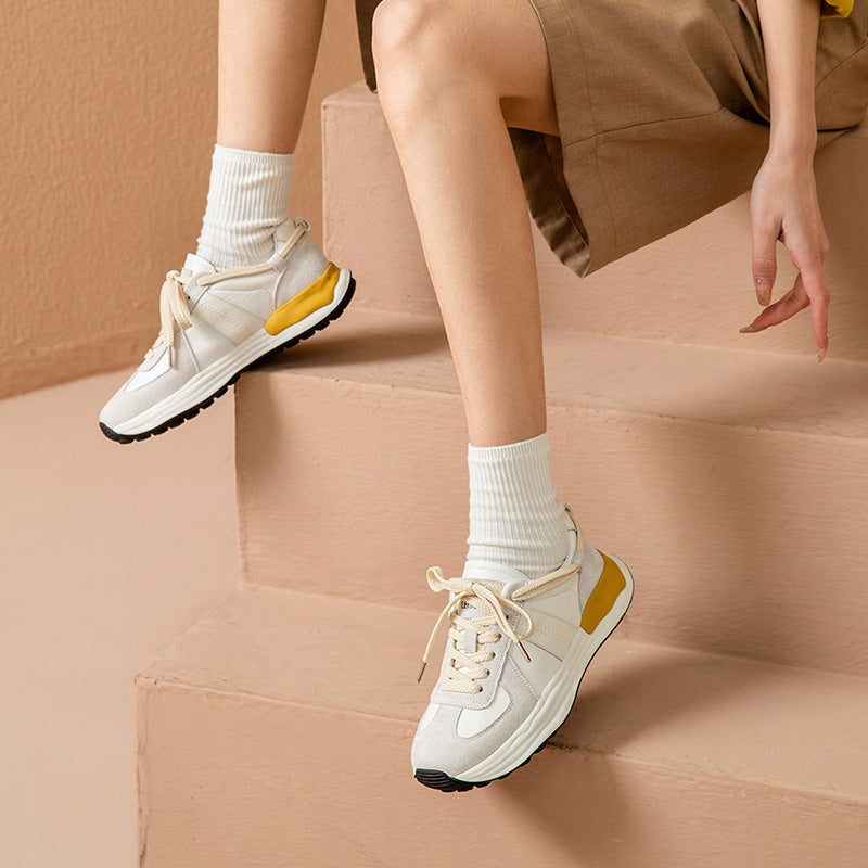 BeauToday Mixed Colors Sneakers for Women BEAU TODAY