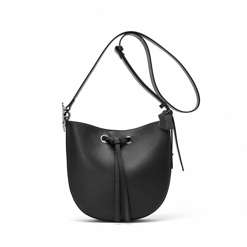 BeauToday Solid Color Messenger Bag for Women BEAU TODAY