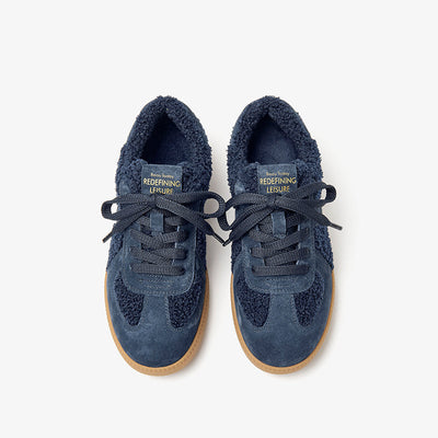 BeauToday Vintage Genuine Leather Lace Up Sneaker for Women BEAU TODAY