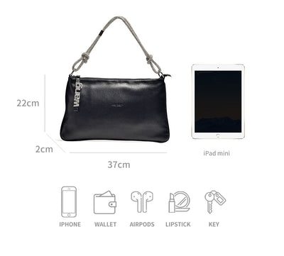Beautoday Women Cow Leather Crossbody Bags Detachable Chain Zipper Vintage Handbag BEAU TODAY